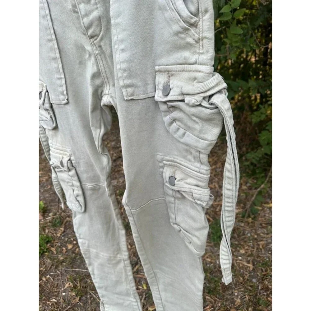 Mens Mnml Cargo Jean Pants Size 30